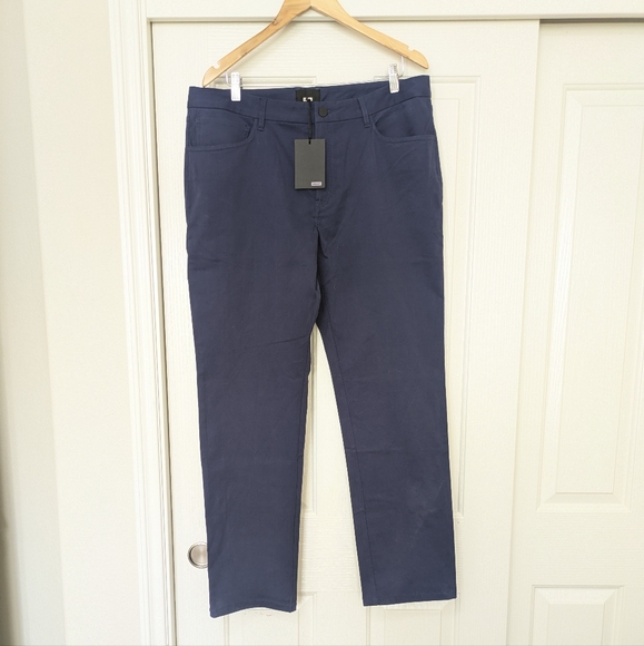 AWAY The Staple Pant Blue Mens Travel Casual Chino Pants Size 38 - Picture 1 of 14